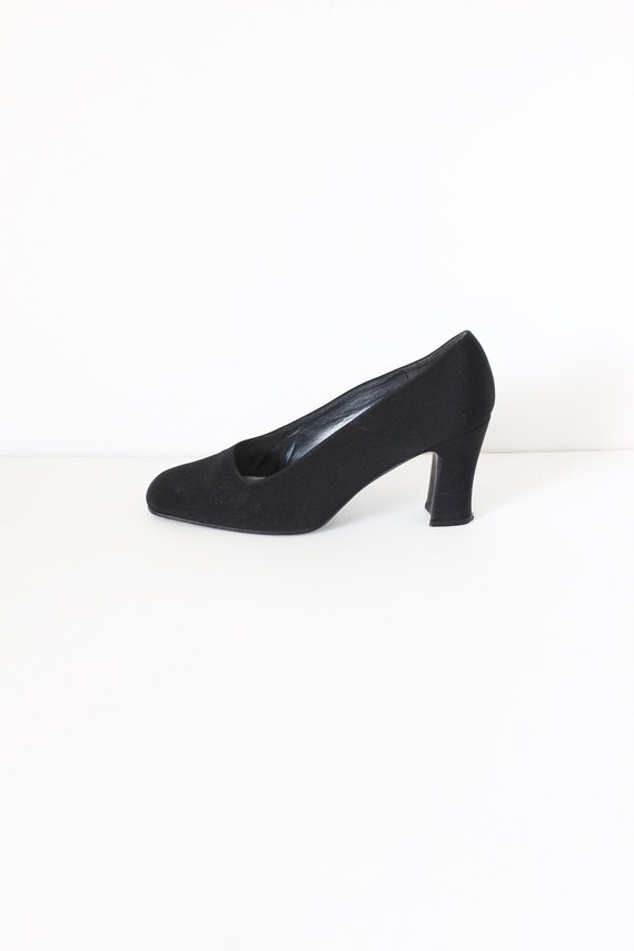 black fabric dress pumps Journee Women's Venus Stiletto Dress Pumps, Patent/Black 12 main image 1