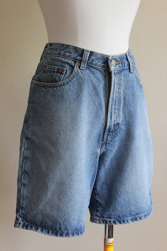 Vintage Gap Classic Fit High Waist Longline Denim… - image 6