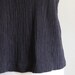 Vintage Crinkle Texture Black Tank Top - Etsy