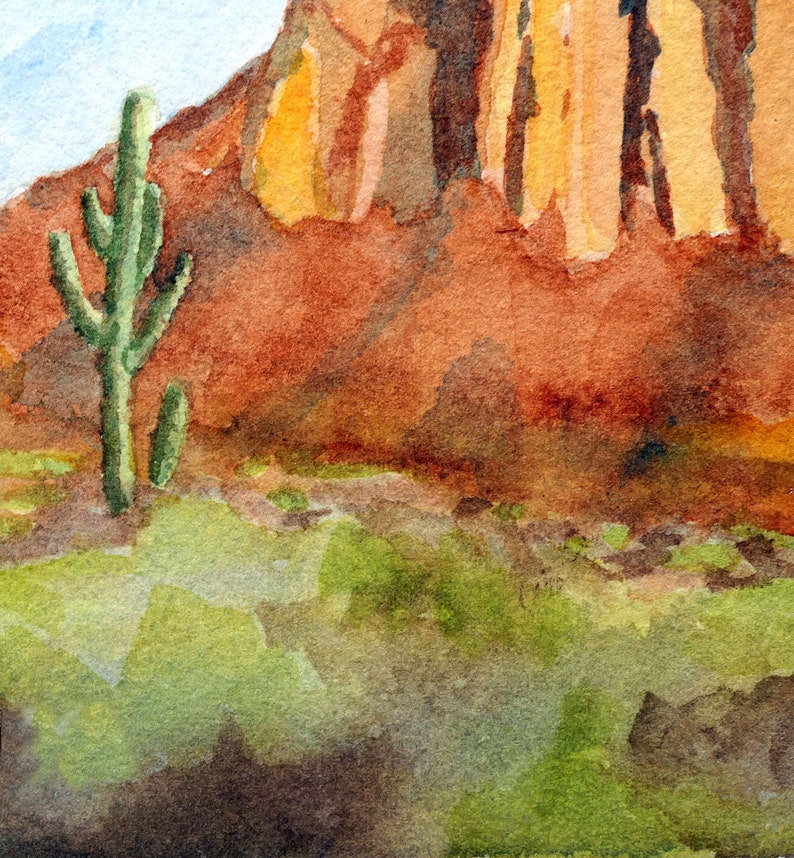 Desert Landscape Print Desert Wall Art Route 66 Print - Etsy
