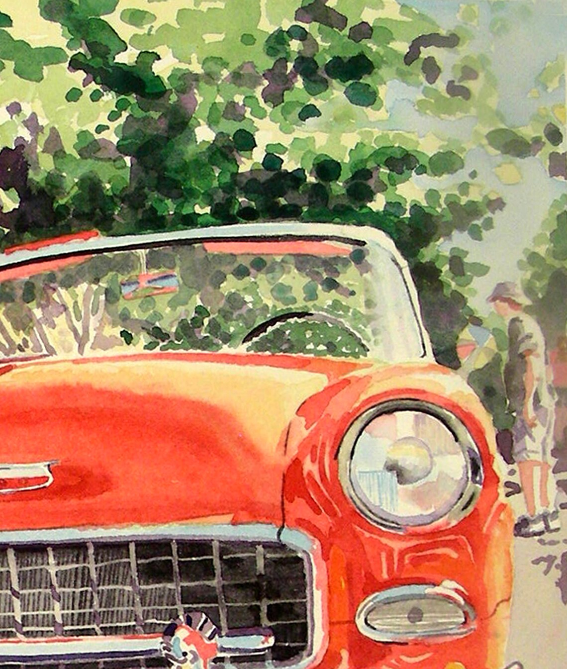 Car Art Print Classic Car Print Vintage Car Print Car Print Etsy