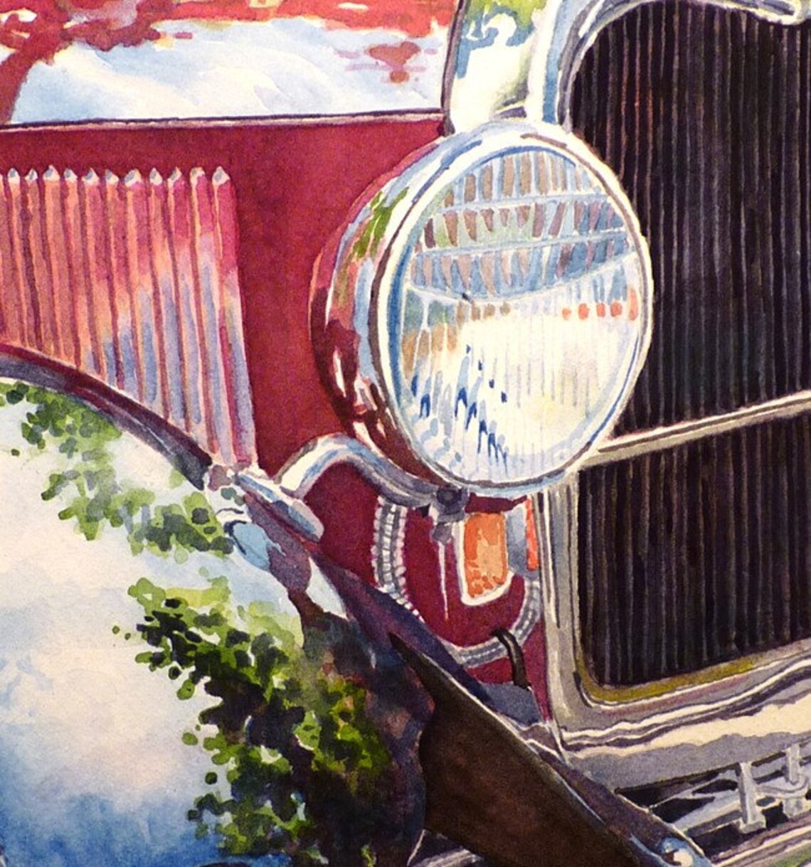 Vintage Cars Wall Art Classic Car Prints Wall Art Auto Art | Etsy