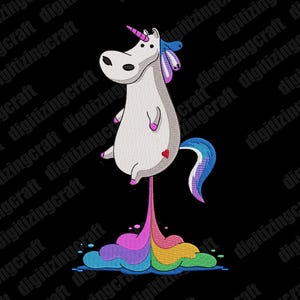 Unicorn Embroidery design file,colorful embroidery,rainbow,unicorn,machine embroidery design