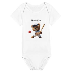 Adorable Baby Sports Onesie - Cotton Bodysuit - Perfect Gift for Little Athletes