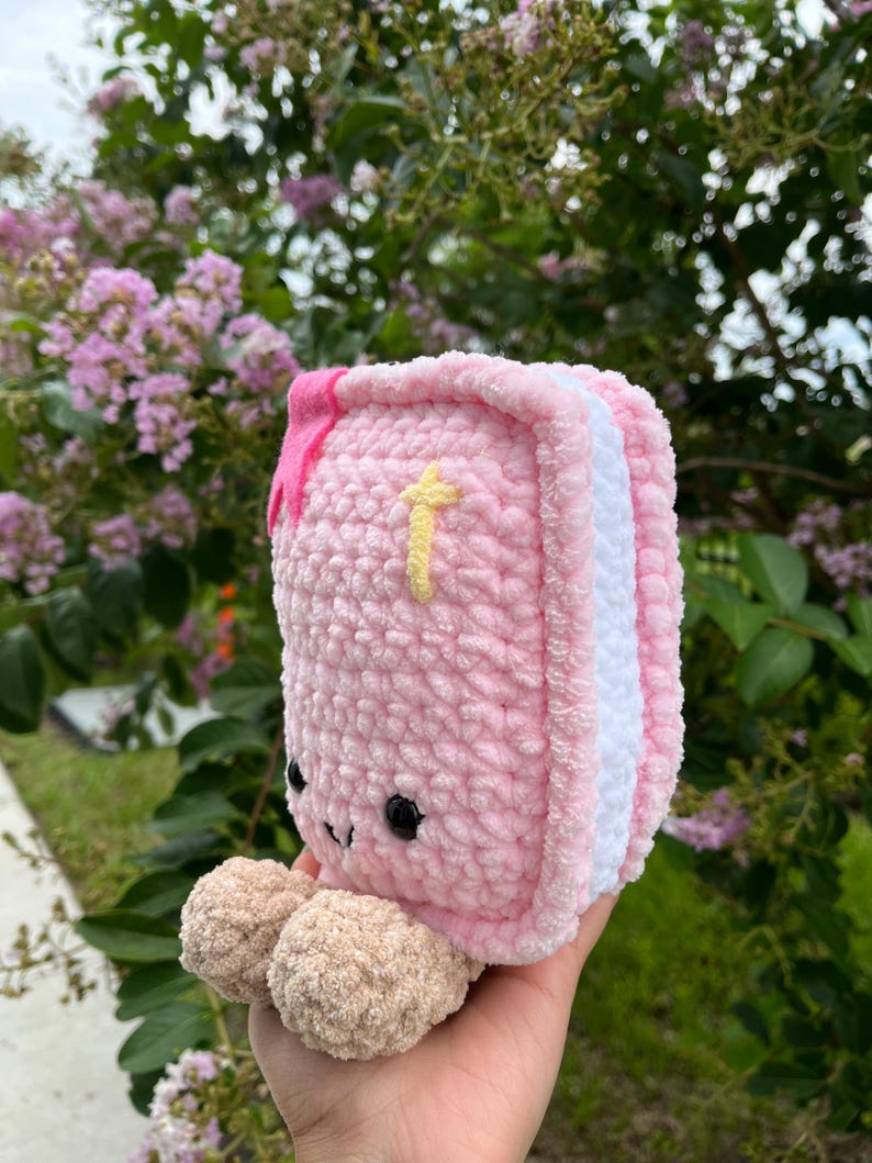 Cuddly Bible Pal crochet pattern | Digital PDF | Faith based | Christian amigurumi image 2