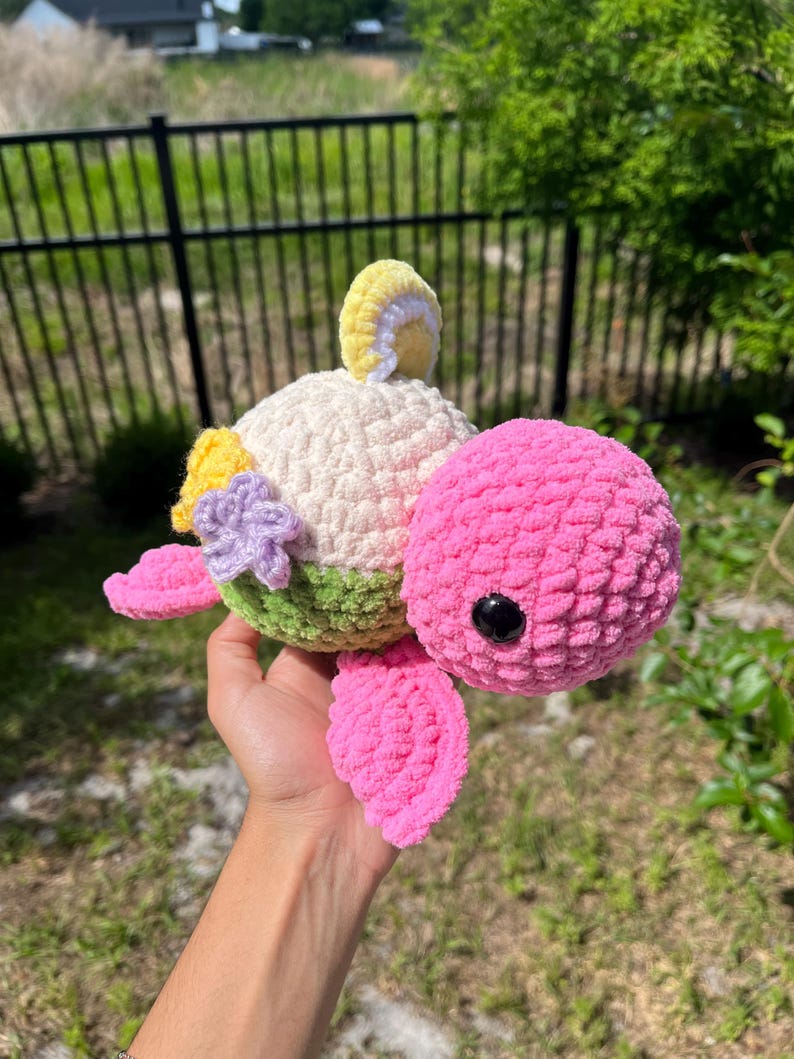 Coco the Turtle Crochet Pattern – Low Sew Amigurumi (PDF) - Etsy UK