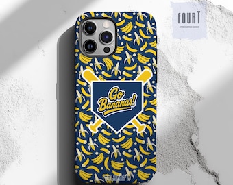 Custodia per telefono Savannah Bananas: regalo personalizzato per i fan del baseball