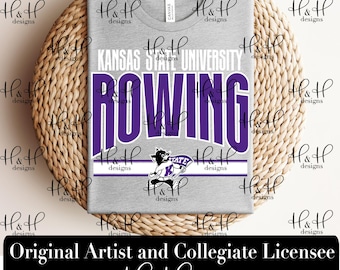 Kansas State University Rowing Warp ~ Licensed K-State® Apparel ~ HHKSU212