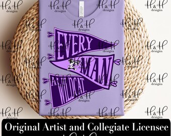 K-State Every Man a Wildcat Pennants  ~ Licensed K-State® Apparel ~ HHKSU202