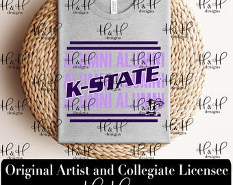 K-State Alumni Shadow ~ Licensed K-State® Apparel ~ HHKSU195