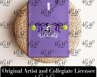 K-State Coquette Tennis Bows ~ Licensed K-State® Apparel ~ HHKSU187
