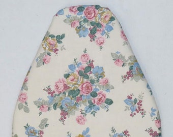 Table Top Ironing Board Cover, Mini Pressing Board Cover, Pastel Floral