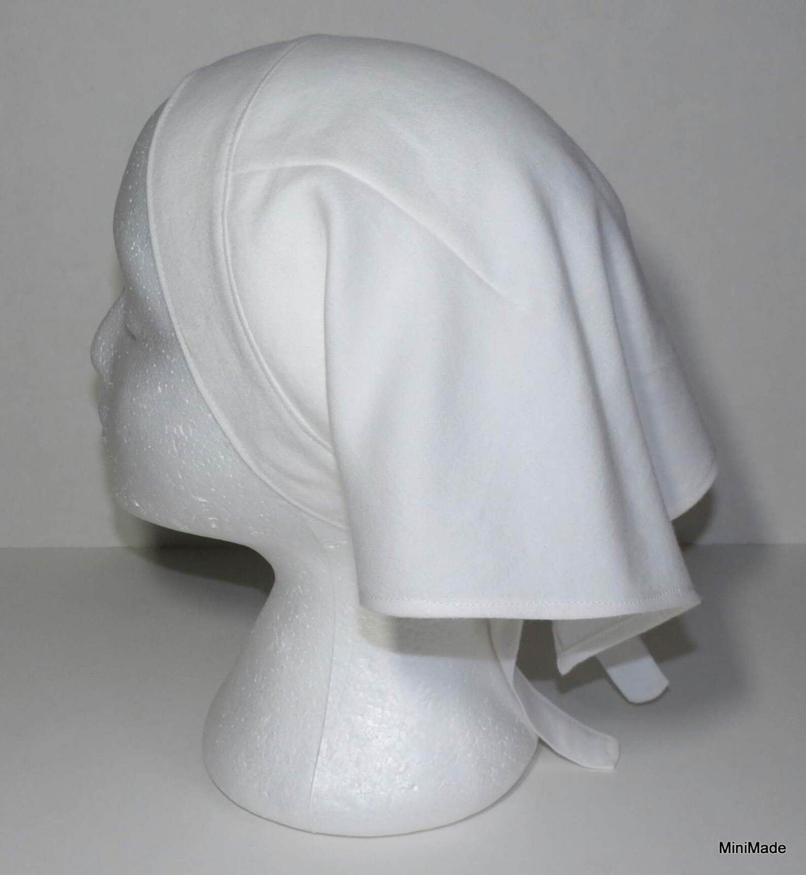 White Triangle Kerchief Adult Triangle Head Scarf Bandanna Etsy