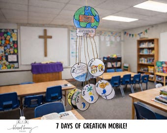 7 Days of Creation Craft: Printable (PDF Download)
