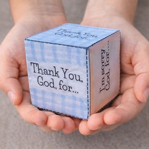 Cubo de oración imprimible (PDF)