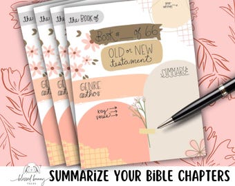 Bible Chapter Summary: printable (PDF)