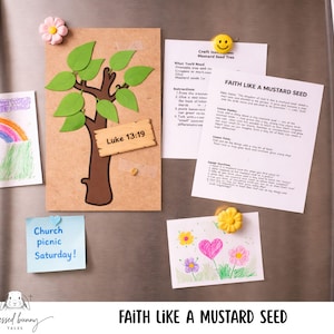 Mustard Seed Parable: Bible Lesson & Craft PDF