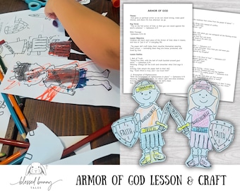 Armor of God lesson and craft: (PDF)