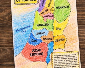 Early Christianity Map: Seven Churches of Asia Minor Poster (36