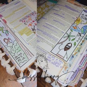 Genesis Bible Journaling Templates: (PDF Download)