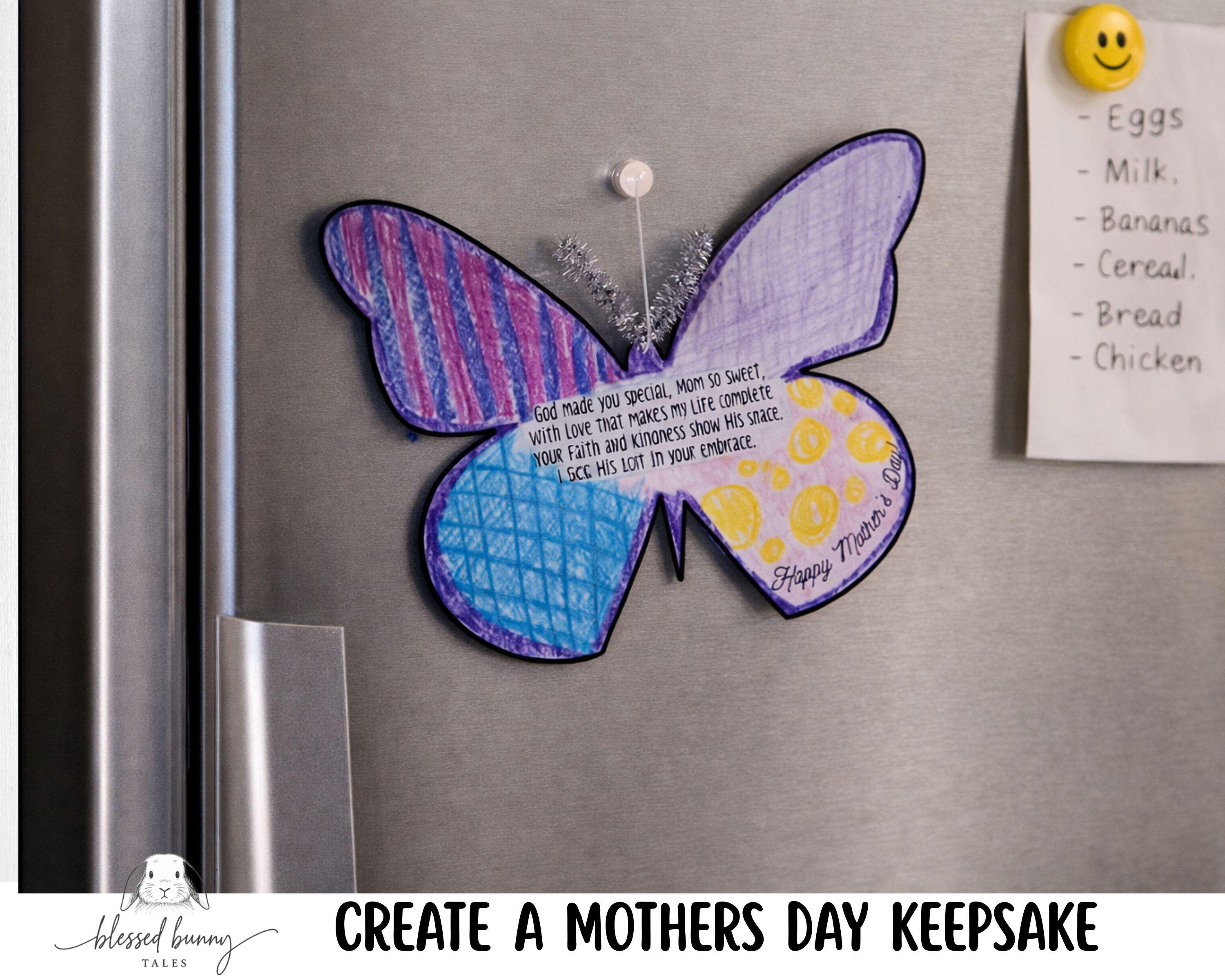 33 Flutter into Fun: Best Butterfly Craft Kits for Kids 13 Printable Faith Based Mother's Day Butterfly Craft: (PDF)