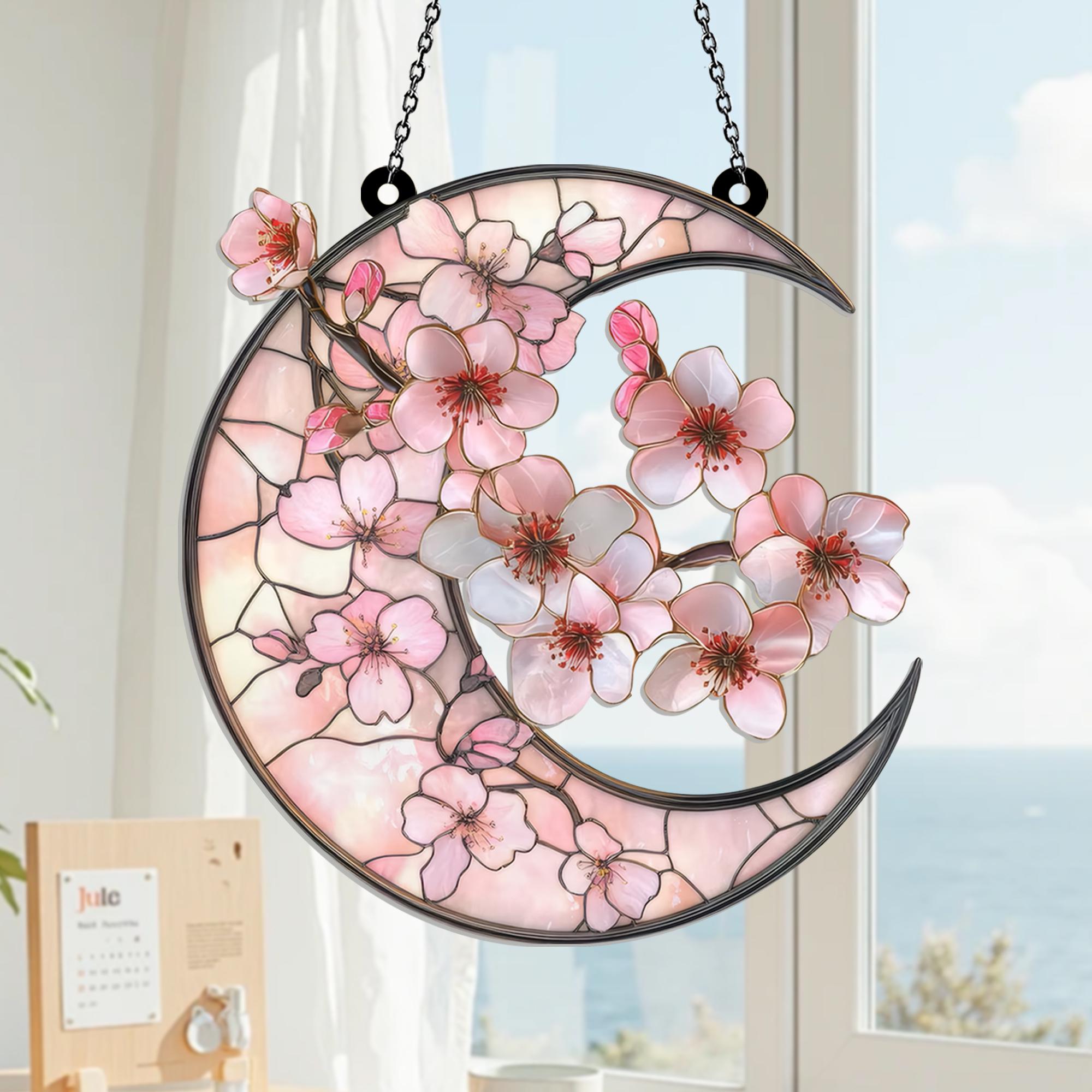 Personalized Cherry Blossom Christmas Ornaments 2025...