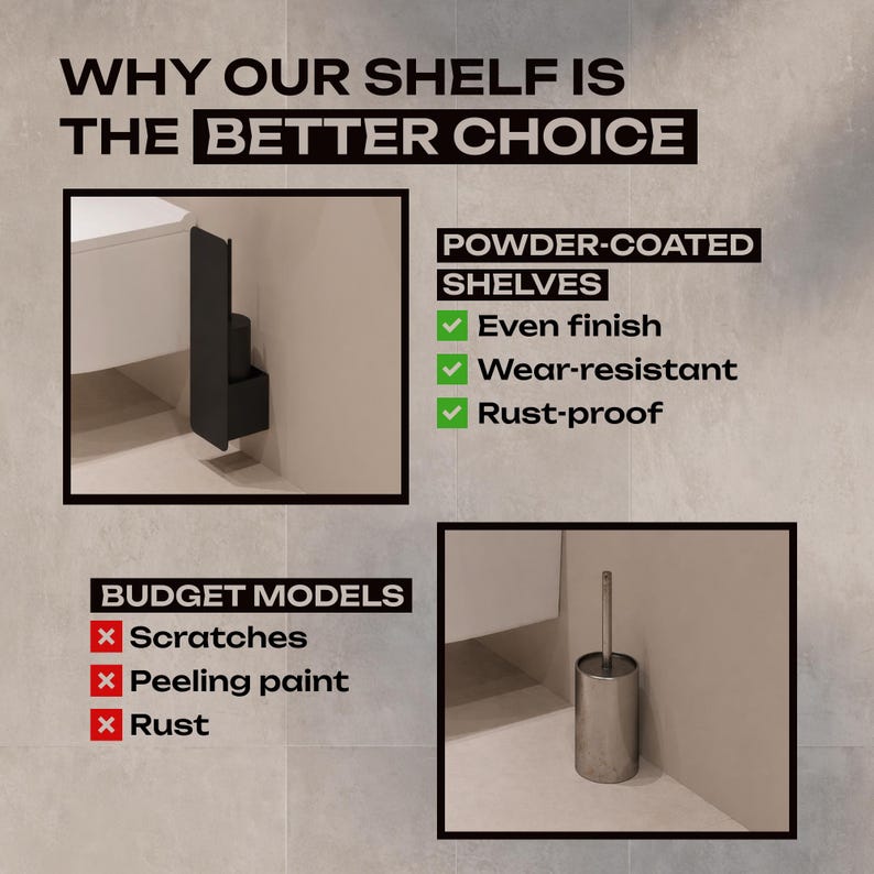 bathroom organizer
bathroom accessories
bathroom storage
minimalist bathroom
toilet brush holder
toilet storage
toilet accessories
toilet brush shelf
toilet wall shelf
toilet brush
brush holder shelf
toilet organizer
floating shelf