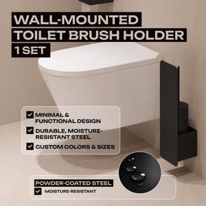 bathroom organizer
bathroom accessories
bathroom storage
minimalist bathroom
toilet brush holder
toilet storage
toilet accessories
toilet brush shelf
toilet wall shelf
toilet brush
brush holder shelf
toilet organizer
floating shelf
