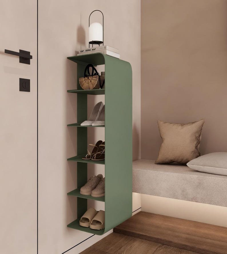 shoe cabinet
shoe storage
shoe rack
shoe shelf
shoe bench
shoes rack
floating shelf
steel shelf
shoe storage rack
entryway shoe rack
compact storage
wall mount shelf
shoe organizer