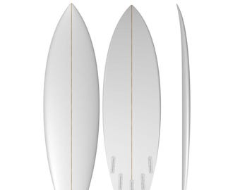High-Performance Surfboard - 3D Design File Download