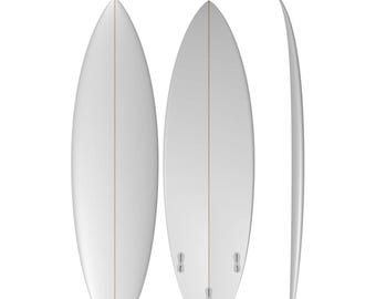 High-Performance Surfboard - 3D Design File Download