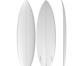 High-Performance Surfboard - 3D Design File Download