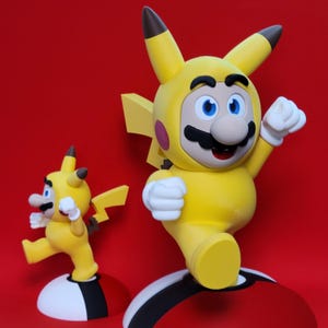 Figura de Pikachu Mario Mashup
