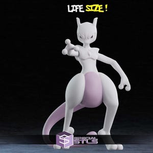 Life-Size Mewtwo Statue