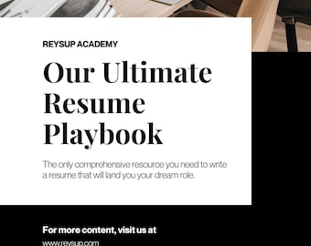 Ultimate Resume Guide