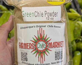 Hatch Green Chile Powder -12oz bag