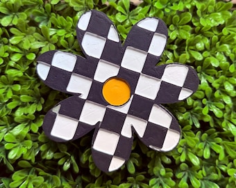 Checkered Daisy Freshie