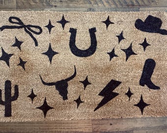 Western/Holiday/Simple Design Doormats
