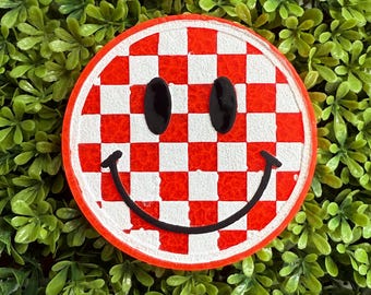 Checkered Smiley Freshie