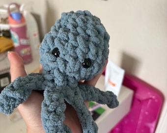 Crochet Octopus Stuffed Animal