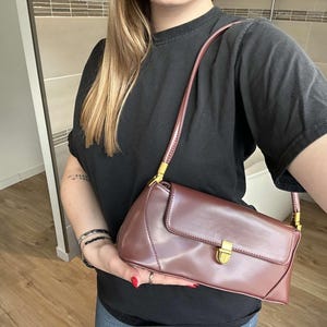 sac marron similicuir femme,sac coquette , sac coquette,sacy2k,sac gothique , sac similicuir, sac,cadeau femme,femme,bordeaux
