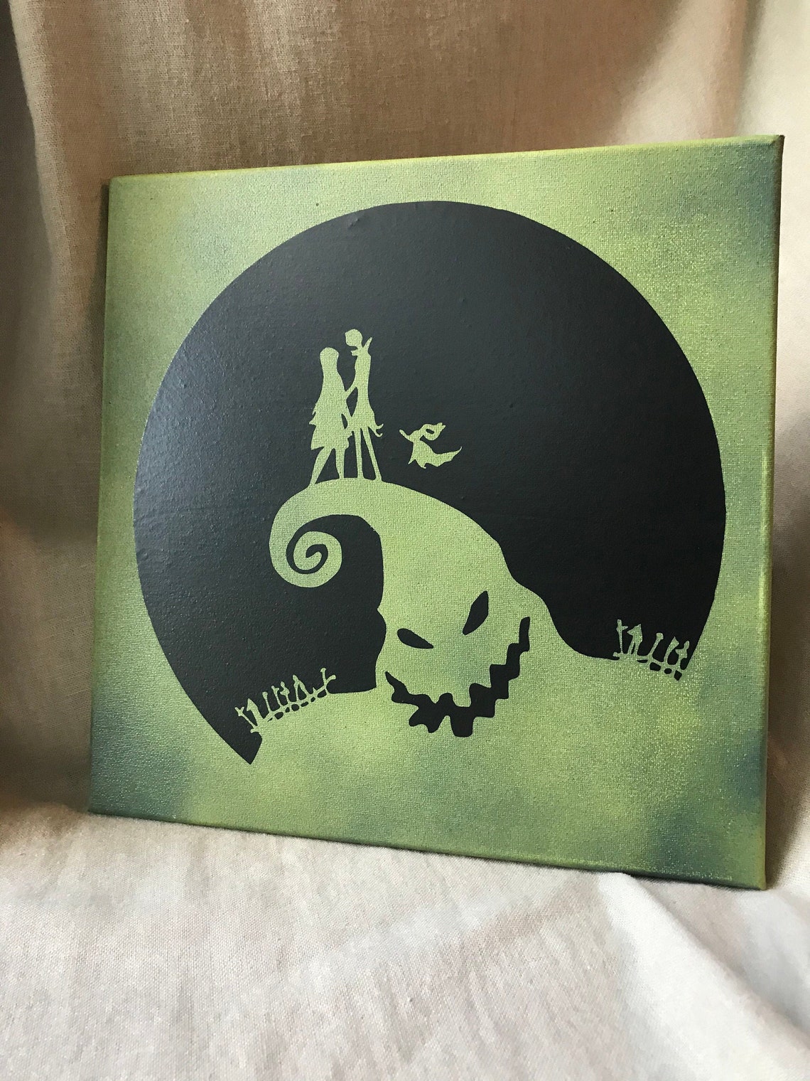 Nightmare Before Christmas Wall Art Etsy