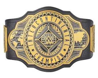 Intercontinental Championship V2 Replica Title Belt Adult Size 2mm