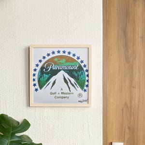 Póster de Andy Warhol de Paramount – Impresión en lienzo de arte pop – Decoración de pared icónica – Obra de arte vintage de Hollywood