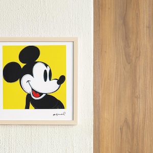 Warhol mickey mouse - Etsy 日本