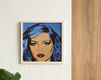 Lithographie Signée Andy Warhol – Debbie Harry – Édition Limitée – Certificat Leo Castelli Gallery – 1980
