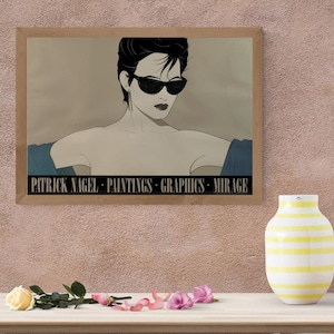 ナゲル Nagel Patrick Nagel 2枚セット ヴィンテージ 年代物 Patrick nagel poster - Etsy 日本