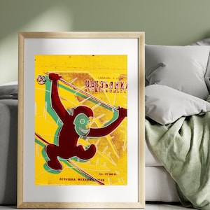 Monkey andy warhol - Etsy 日本