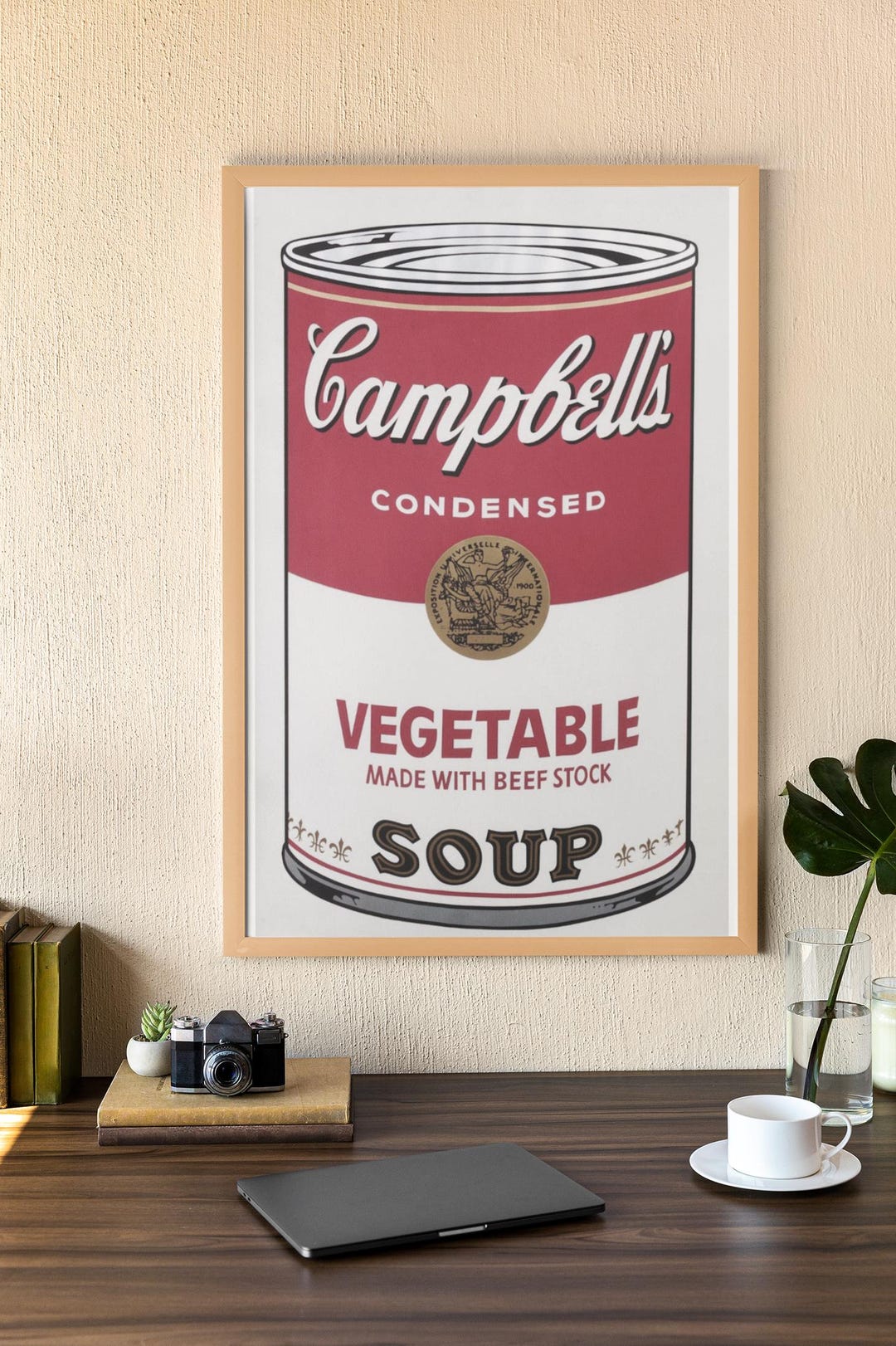 Andy Warhol Campbell's Soup Art Print – Pop Art Kitchen Decor - Etsy