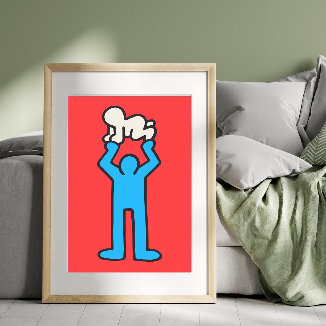 Keith haring radiant baby - Etsy 日本